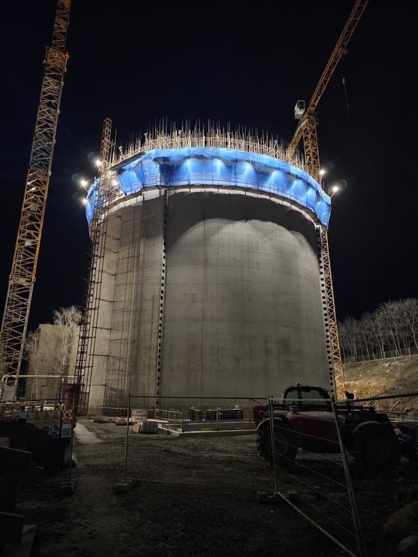 Slínkové silo Cementárna Čížkovice
